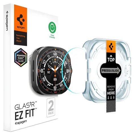 Spigen Glas.tR EZ Fit / Ochranné sklo / Samsung Galaxy Watch Ultra 47mm / 2 ks