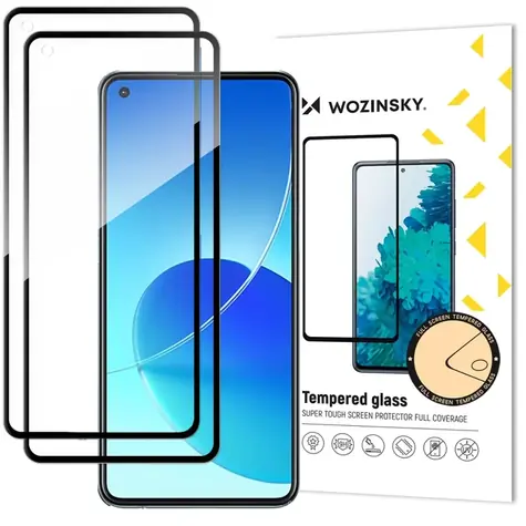 Wozinsky Tvrzené sklo Full Glue pro Xiaomi Redmi Note 14S / Ochranné sklo / Plně lepené / 2 ks