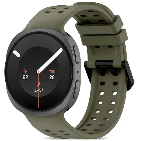 Tech-Protect Silicone Air olivová / Řemínek / pro Samsung Galaxy Watch 40/44/46 mm / Silikonový
