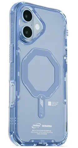 SKINARMA SAIDO MAG-CHARGE modrá / Ochranný kryt / Apple iPhone 17 / magnetické nabíjení
