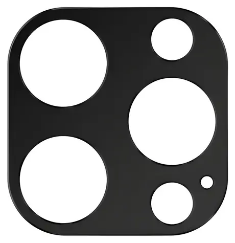 SwitchEasy LenShield černá / Ochranné sklo čoček fotoaparátu / Hliník / Apple iPhone 15 Pro/15 Pro Max
