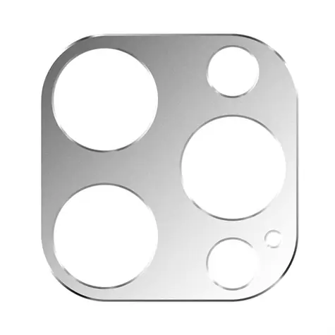 SwitchEasy LenShield stříbrná / Ochranné sklo čoček fotoaparátu / Hliník / Apple iPhone 15 Pro/15 Pro Max