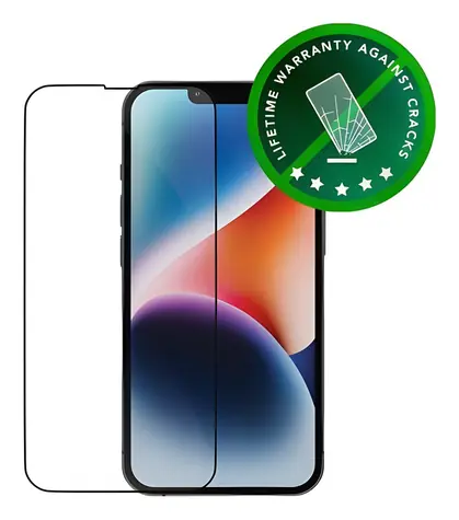 dbramante1928 Eco-shield černá / Ochrana displeje / pro Apple iPhone 13, 13 Pro, 14, 16e, 17e