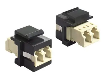 DeLock Keystone modul LC Duplex samice-samice / Keystone modul / LC Duplex
