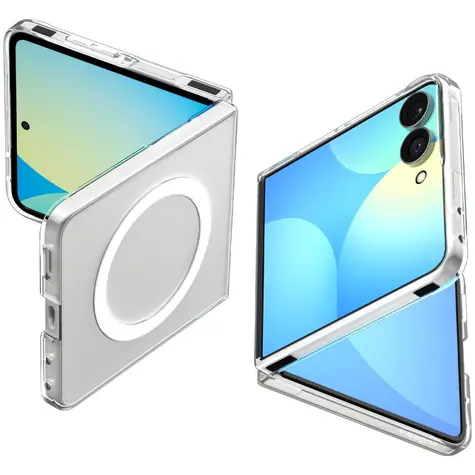 Spigen AirSkin MagFit čiro-bílá / Ochranný kryt / Samsung Galaxy Z Flip 8 / MagSafe