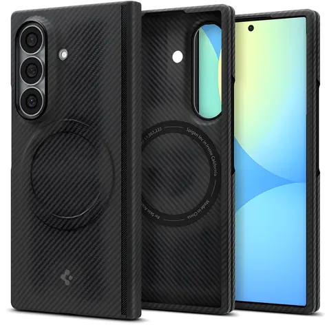 Spigen Air Skin Aramid MagFit černá / Ochranný kryt / pro Samsung Galaxy Z Fold8 Ultra / MagSafe