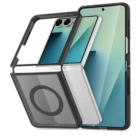 Tech-Protect Magmat matná černá / Zadní kryt / Samsung Galaxy Z Flip 8 / MagSafe