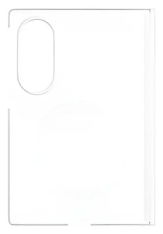 Samsung Clear Magnet Cover pro Galaxy Z Fold8 transparentní / Kryt / Magnetické uchycení