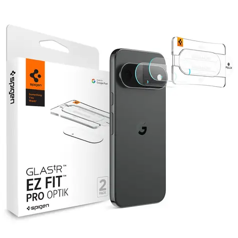 Spigen Glass tR EZ Fit Optik Pro pro Google Pixel 11 / Ochranné sklo na fotoaparát / 2 ks / tvrzené sklo 9H