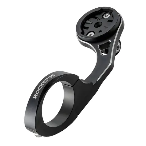 Rockbros FK-301 černá / Držák na řídítka kola / 2v1 pro cyklocomputer, kameru a světlo