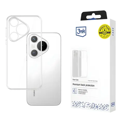 3mk Clear Case čirá / Zadní kryt / Huawei Pura 70