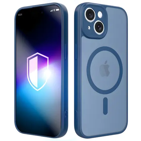 3mk Misty MagCase modrá / Zadní kryt / Apple iPhone 15 / MagSafe