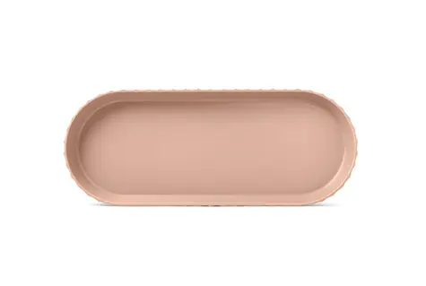 BlimPlus Minerva Tác oválný pink sand / Tác / O 30 cm / bez BPA