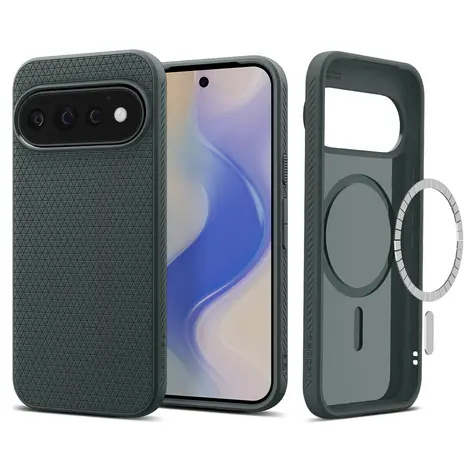 Spigen Liquid Air MagSafe abyss green / Ochranný kryt / Google Pixel 11 Pro / MagSafe