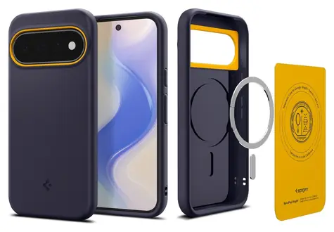 Spigen Nano Pop MagSafe blueberry navy / Kryt / Google Pixel 11 / MagSafe / Polykarbonát, TPU