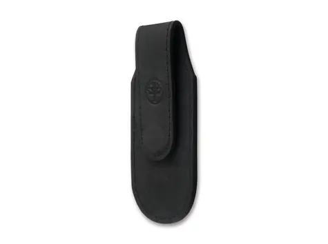 Böker kožené pouzdro Magnetic černá L / Pouzdro na nůž / magnetické zapínání / nubuková kůže