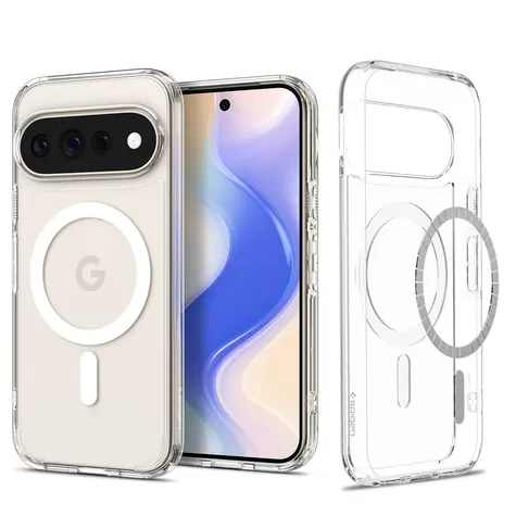 Spigen Ultra Hybrid MagSafe clear white / Ochranný kryt / Google Pixel 11 Pro XL / MagSafe