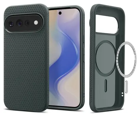 Spigen Liquid Air MagSafe abyss green / Ochranný kryt / Google Pixel 11 Pro XL / MagSafe
