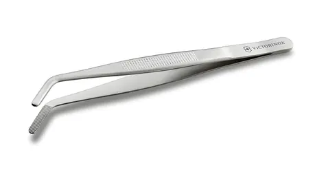 VICTORINOX Pinzeta zahnutá špička 16 cm / Nerezová ocel / Vhodná do myčky