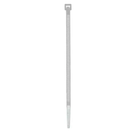 Mercodan Kabelová stahovací páska 4,5x160 mm bílá / Kabelová stahovací páska / 50 ks