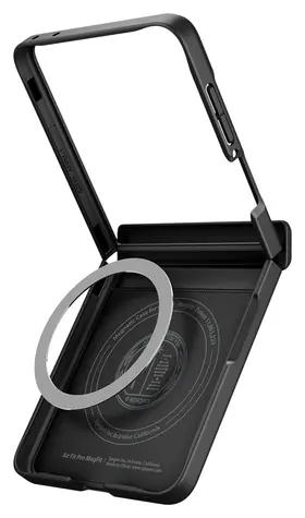 Spigen Air Fit Pro MagSafe černá / Pouzdro / Samsung Galaxy Z Flip8 / MagSafe / Bezdrátové nabíjení