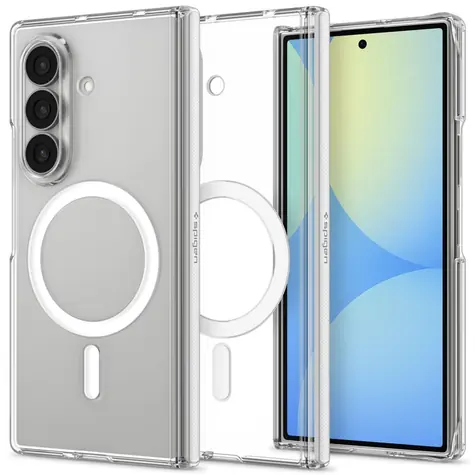Spigen AirSkin Zero čirá-bílá / Ochranný kryt / Samsung Galaxy Z Fold 8 Ultra