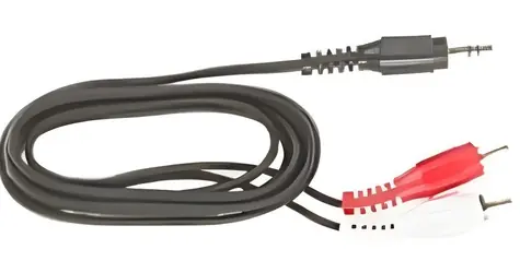 Mercodan audio kabel 2x CINCH 10 m / Audio kabel / Propojovací