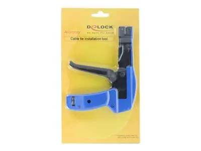 DeLock Kleště na stahovací pásky 2,4-4,8 mm černo-modrá / Kleště / Plast