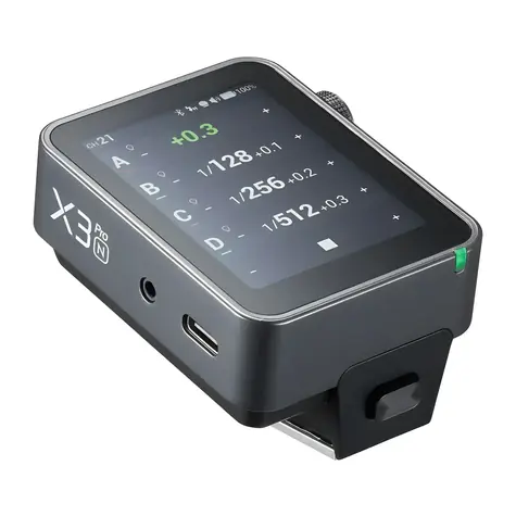 Godox X3Pro pro Nikon / Bezdrátový vysílač blesku / TTL / HSS / dotykový displej / Bluetooth
