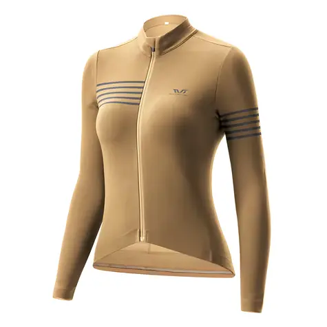 Rockbros YPW065 TVI S žlutá / Dámský cyklistický dres / Dlouhý rukáv / Podzim-zima