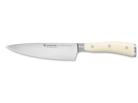Wüsthof Classic Ikon Creme / Kuchařský nůž / Délka čepele 16 cm / Kovaný z jednoho kusu oceli