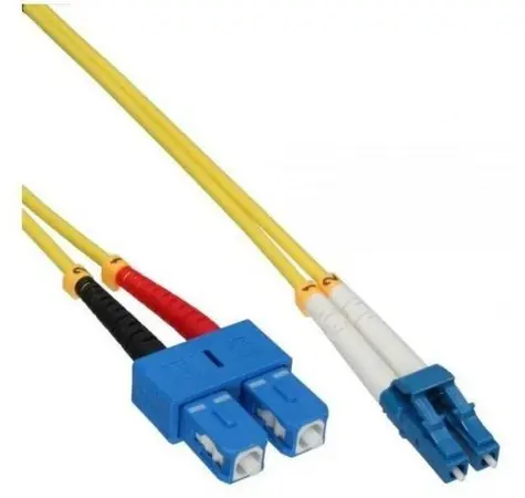 Mercodan LC-SC / Optický patch kabel / Singlemode 9/125 OS2 / Duplex