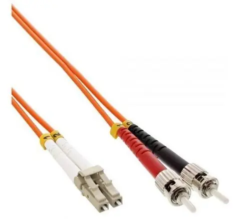 Mercodan LC-ST / Optický patch kabel / Multimode 50/125 OM2 / Duplex