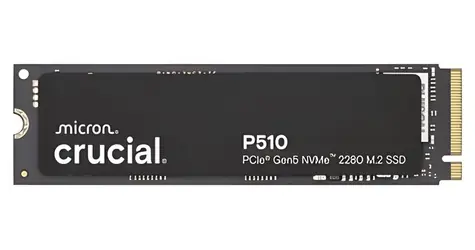 Crucial P510 2TB / Interní SSD / M.2 2280 / PCIe Gen5 / NVMe