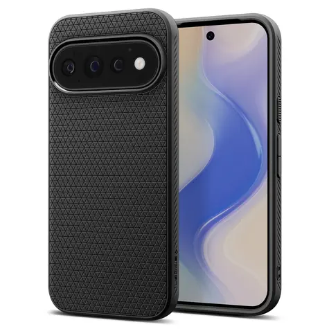 Spigen Liquid Air matte black / Ochranný kryt / Google Pixel 11 Pro / TPU / Air Cushion