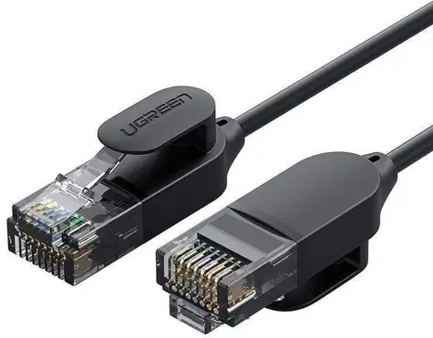 Ugreen NW122 černá / Síťový kabel / RJ45 / Cat.6A UTP / 1,5 m
