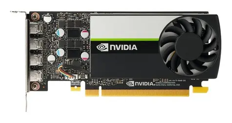 HP NVIDIA T400E 4GB / Grafická karta / GDDR6 / 64bit / PCIe x16 3.0 / 4x mini DisplayPort / 30W