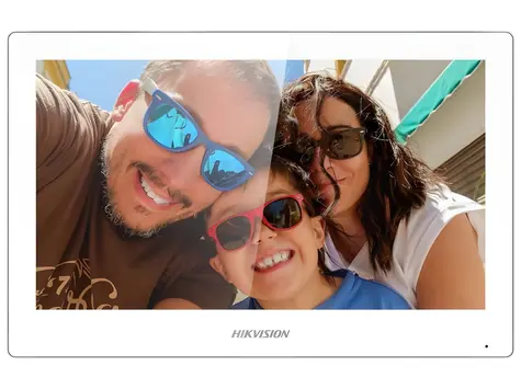 Hikvision DS-KH6350-WTE1 bílá / IP bytový monitor / 7