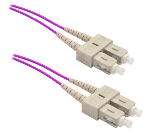 XtendLan FO patch SC-SC 2m / Optický patch kabel / 50/125 OM4 duplex / LS0H