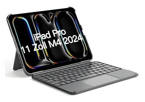 Inateck Ace Touch šedá / Klávesnicové pouzdro / iPad Pro 11