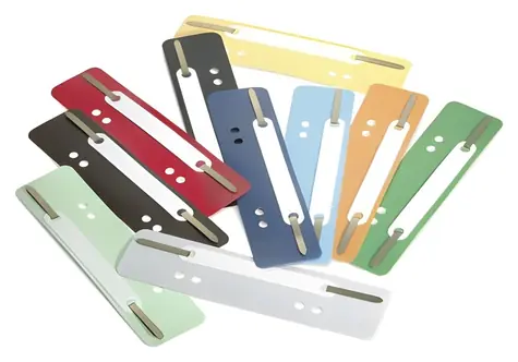 Durable Heftstreifen Flexi mix barev / Zakládací proužek do pořadačů / děrování 60/80 mm / 250 ks