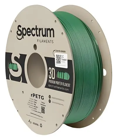 Spectrum rPETG dopravní zelená / Filament / recyklovaný PETG / 1,75 mm / 1 kg