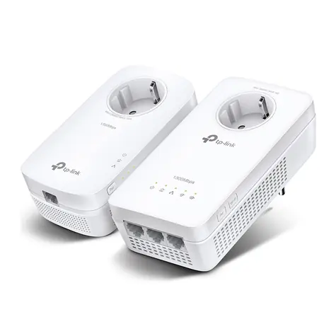 TP-Link TL-WPA8631P / Powerline sada / AV1300 / 3x GLAN / WiFi / 1x napájecí zásuvka / 2 ks