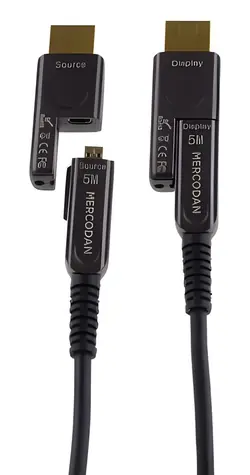 Mercodan Kabel HDMI optický fiber 50m / Kabel HDMI / AOC
