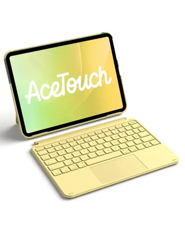 Inateck Ace Touch žlutá / Klávesnice pro tablet / QWERTZ / iPad 10,9