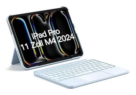 Inateck Ace Touch modrá / Klávesnicové pouzdro / iPad 11