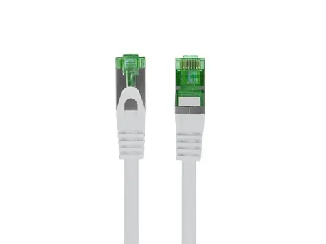 Lanberg CAT7 S/FTP 0,5m šedá / Patch kabel / LSZH / CU / Fluke Passed
