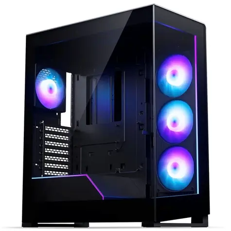 Phanteks NV5X černá / PC skříň / Midi Tower / E-ATX / Tvrzené sklo / ARGB