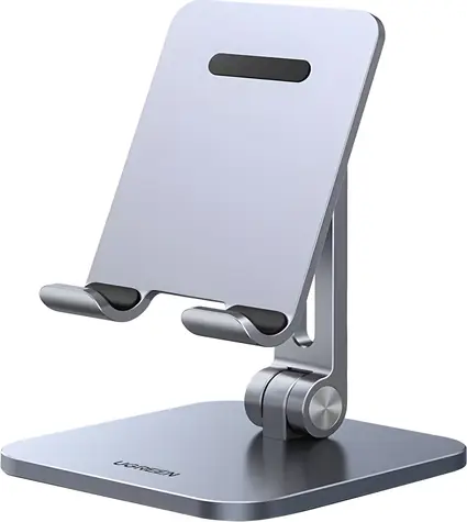 Ugreen LP134 stříbrná / Stojan pro tablet / skládací