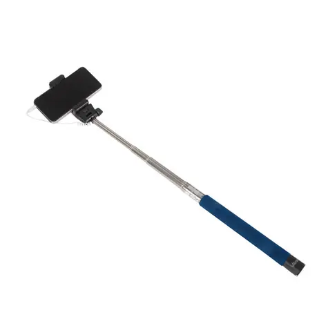 Ultron selfie cable Pro modrá / Selfie tyč / kabelová spoušť / do 110 cm / závit 1/4 palce